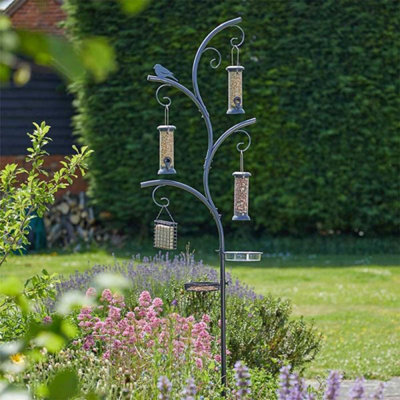 Smart Solar Smart Garden 240Cm Chapelwood Complete Wild Wings Bird Feeder Feeding Station from B&Q