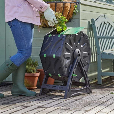 Marco Paul Garden Compost Tumbler 17 Gallon from B&Q
