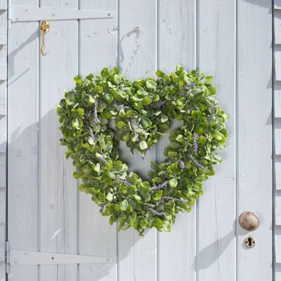 Smart GardenLavender Heart Wreath from B&Q