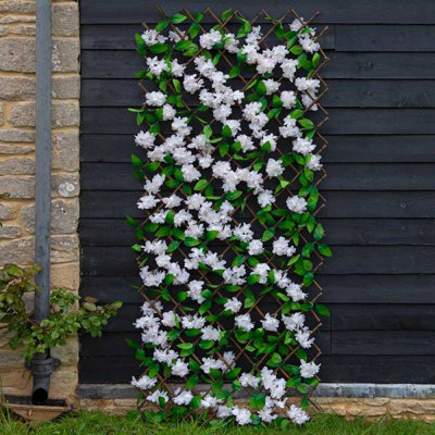 Marco Paul Cherry Blossom Artificial Trellis 180Cm X 60Cm from B&Q