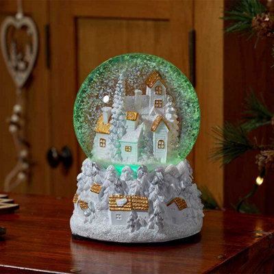 Musical Snowglobe With Colour Changing Led's from B&Q