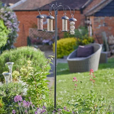B&Q -  Marco Paul Garden Bird Feeding Station With 4 Feeders