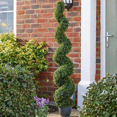 Marco Paul 150Cm Swirl Topiary Tree from B&Q