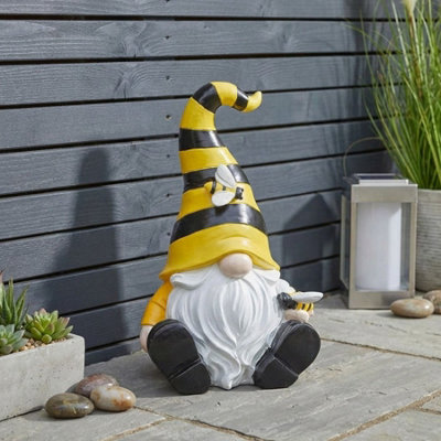 Garden Greatness Large Bumble Bee Gonk Ornament from B&Q