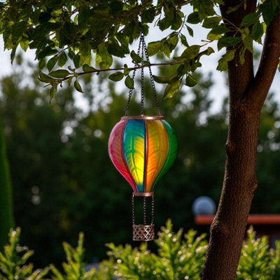 X-Large Hanging Solar Hot Air Balloon Garden from B&Q