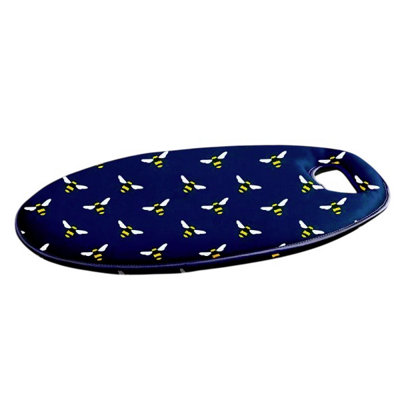 Briers Ultra Kneeler Garden PadDark Blue Bees from B&Q