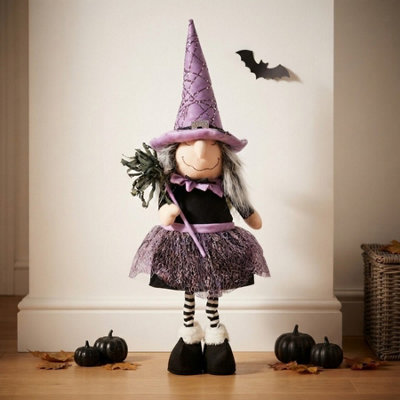 B&Q -  Extendable Standing Halloween Witch