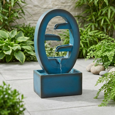 B&Q -  Azure Falls Cascading Garden Water Feature