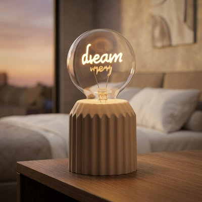 Maison Dream Neon Effect Led Table Lamp from B&Q
