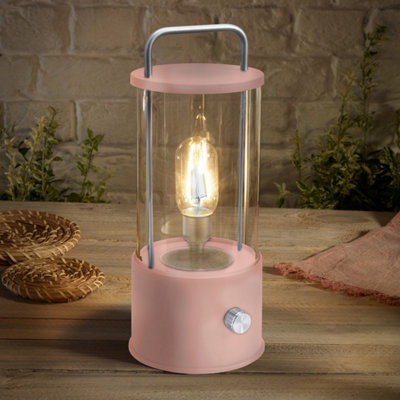 Smart Solar Peach Whip Decorative Lantern from B&Q