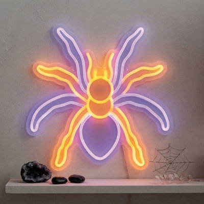 B&Q -  Neonesque Spider Halloween Led Wall Light