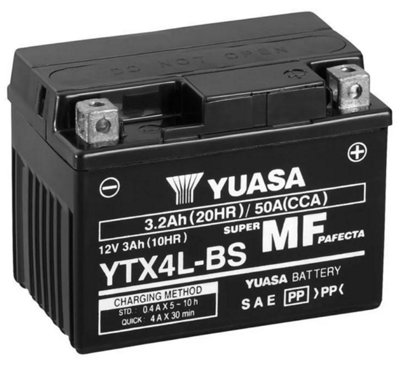 B&Q -  Ytx4L-Bs 12V 3Ah Mf Motorcycle Battery