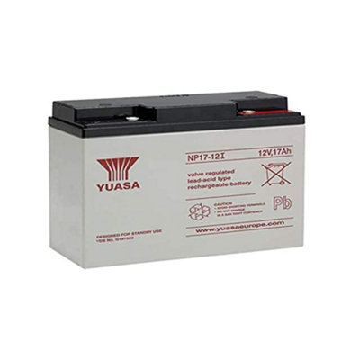 Yuasa Np17-12I 12V 17Ah Vrla Rechargeable Battery For All Applications from B&Q