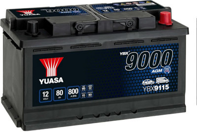 Volvo V60 V90 XC40 2015-24 AGM Start Stop Battery D3 D4 T5 B4 B5 Yuasa YBX9115 - Image 26