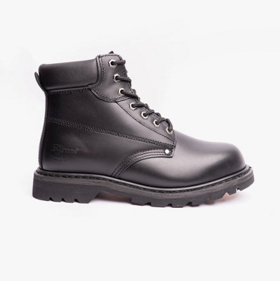 Grafters Grafters Knight Mens Safety Boots BlackUk-Size-14 Black from B&Q