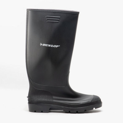Dunlop Pricemastor Mens Non-Safety Wellington Boots Black from B&Q