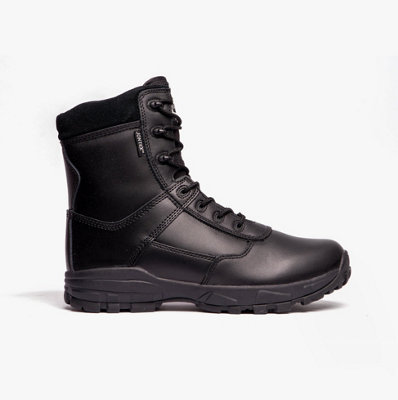 Grafters Grafters Ambush Unisex Waterproof Leather Work Boots BlackUk-Size-4 Black from B&Q
