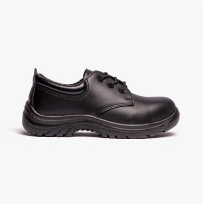 Grafters Grafters M456A Unisex Composite Toe Safety Shoes BlackUk-Size-10 Black from B&Q
