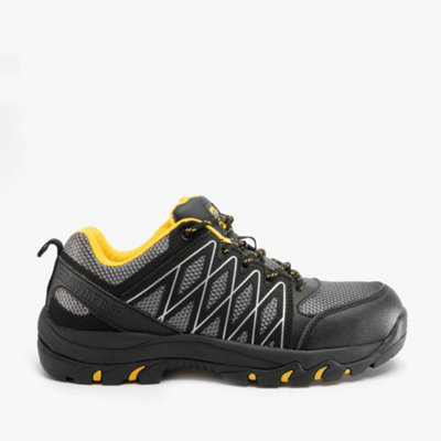Grafters Grafters M065F Unisex Safety Trainers Grey/blackUk-Size-6.5 Grey from B&Q