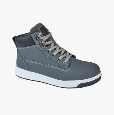 Grafters Grafters M057F Mens Safety Boots GreyUk-Size-9 Grey from B&Q