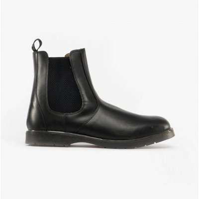 Grafters Grafters Belgravia Unisex Chelsea Boots BlackUk-Size-5 Black from B&Q