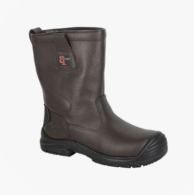 Grafters Grafters M922B Mens Safety Boots BrownUk-Size-9 Brown from B&Q