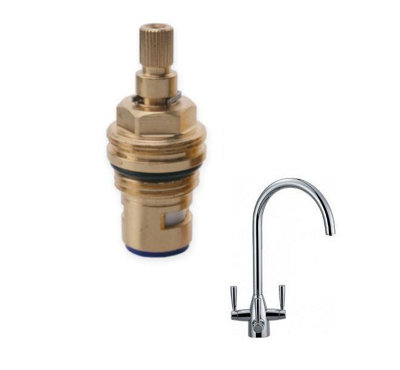 TapSparesUK Franke Filterflow Doric Replacement Cold/filter Valve Cartridge from B&Q