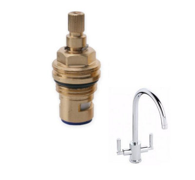 TapSparesUK Abode Atlas Replacement Valve Cartridge Sp3561Cold from B&Q