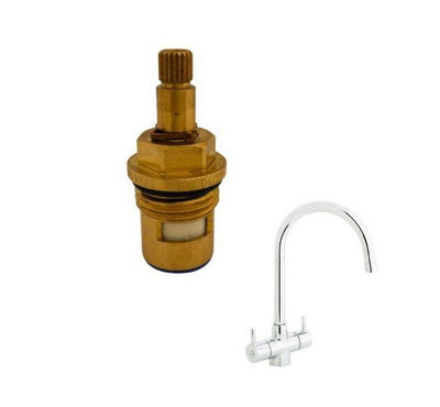 TapSparesUK Howdens Rienza Valve Replacement Cartridge Post 2013Cold from B&Q