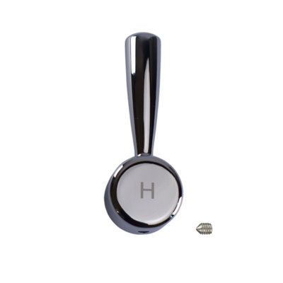 TapSparesUK Franke Ascona Hot Replacement Tap Lever HandleChrome from B&Q