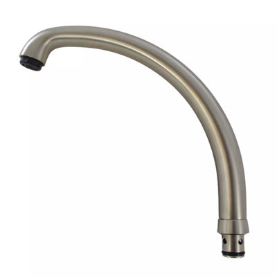 TapSparesUK Franke Zurich SpoutSilk Steel 1258R Sp1259 from B&Q
