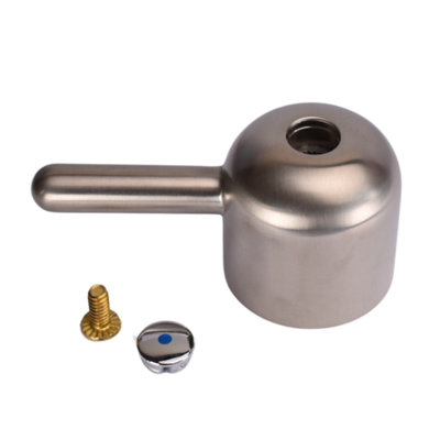 TapSparesUK Franke Zurich Cold Replacement Tap Lever HandleSilk Steel from B&Q