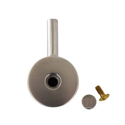 TapSparesUK Franke Athena Hot Replacement Tap Lever HandleSilk Steel from B&Q