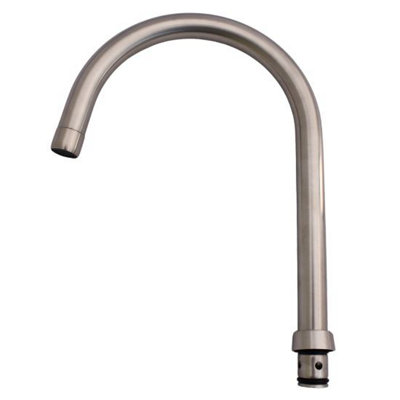 TapSparesUK Howdens Victorian Replacement SpoutBrushed Nickel 1306R from B&Q