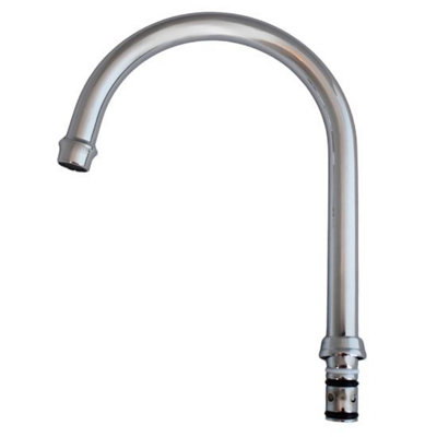 TapSparesUK Abode Ludlow Replacement Spout 1375RChrome from B&Q