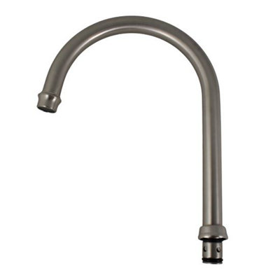TapSparesUK Abode Ludlow Replacement Spout 1375RBrushed Nickel from B&Q
