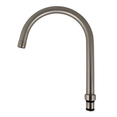 TapSparesUK Howdens Calaggio Replacement SpoutBrushed Nickel 3756R from B&Q
