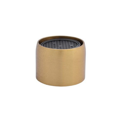 TapSparesUK Howdens Victorian Tap4826 1263R Genuine AeratorBrushed Brass from B&Q
