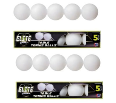  - 10 Table Tennis Balls White Ping Pong White Sport Training Practice