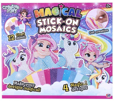 Arts And Crafts Magical Stick On Mosaics from B&Q
