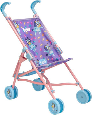 B&Q -  Junior Dolls Stroller Role Play Dolls Pushchair Ages 2+