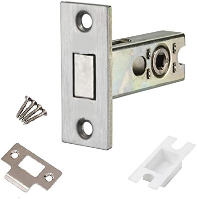 Golden Grace Polished Chrome Plated Bolt Thorugh 2.5" 64mm Tubular Dead Bolt from B&Q