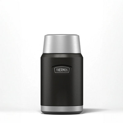 Thermos Icon Series Food Flask 710Ml With Spoon Granite from B&Q