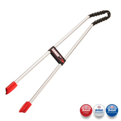 Helping Hand Environmental Ranger Max Curved Heavy Duty Litter Picker 35"/89Cm from B&Q
