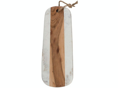 Artesà Marble And Acacia Wood Serving Board from B&Q