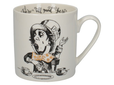 V&A Victoria And Albert Alice In Wonderland Mad Hatter Can Mug