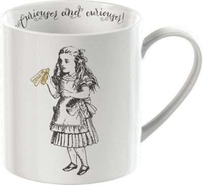 V&A Victoria And Albert Alice In Wonderland Can Mug from B&Q
