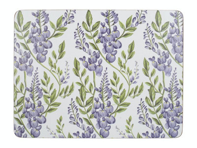 Creative Tops Wisteria Pack Of 6 Premium Placemats from B&Q