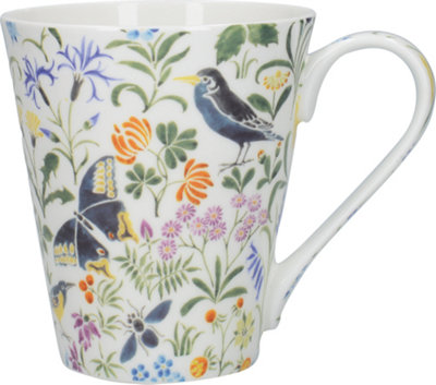 B&Q -  Victoria And Albert Bee Garden Conical Mug