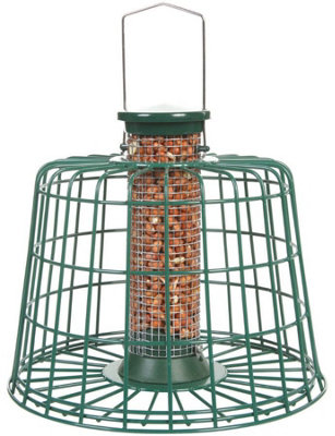 C J Wildlife Guardian Peanut Feeder Pack Green Small from B&Q
